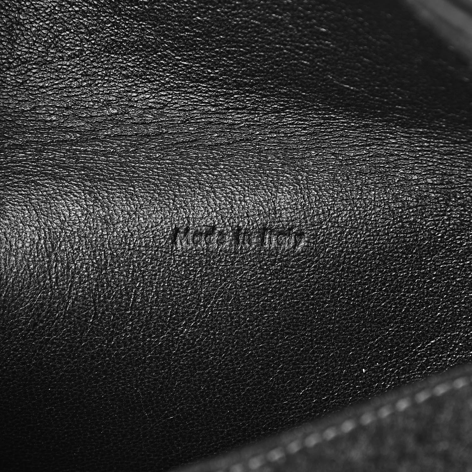 Celine Calfskin Felt All Soft Pouch Grey 6 of 8