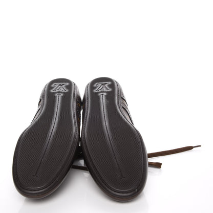Louis Vuitton Calfskin Monogram Lyrics Sneakers 37.5 7 of 12
