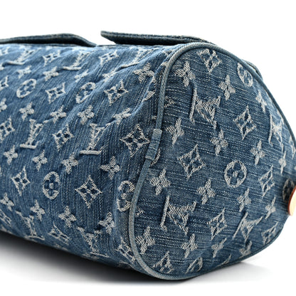 Louis Vuitton Monogram Denim Neo Speedy Blue 10 of 15