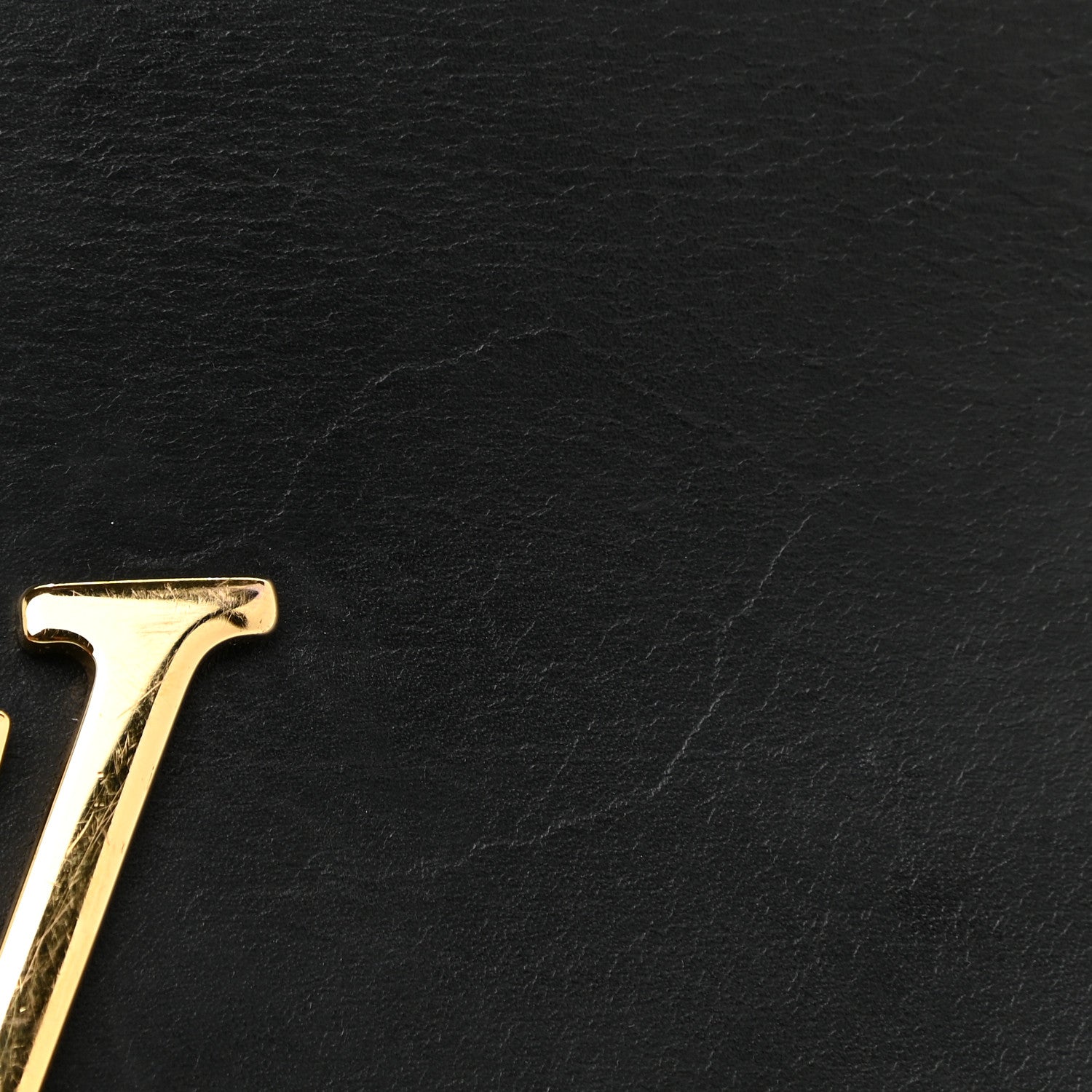 Louis Vuitton Calfskin Chain Louise MM Black 15 of 18