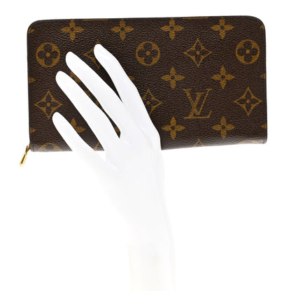 Louis Vuitton Monogram Porte-Monnaie Zippy Wallet 2 of 8