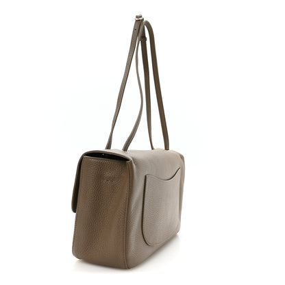 Chanel Grained Calfskin Small Souplissimo Maxi Flap Dark Khaki 2 of 10