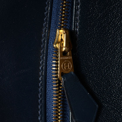 Hermes Box Kelly Retourne 35 Indigo 22 of 22