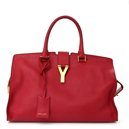 Saint Laurent Calfskin Medium Classic Y Cabas Fuchsia 1 of 12