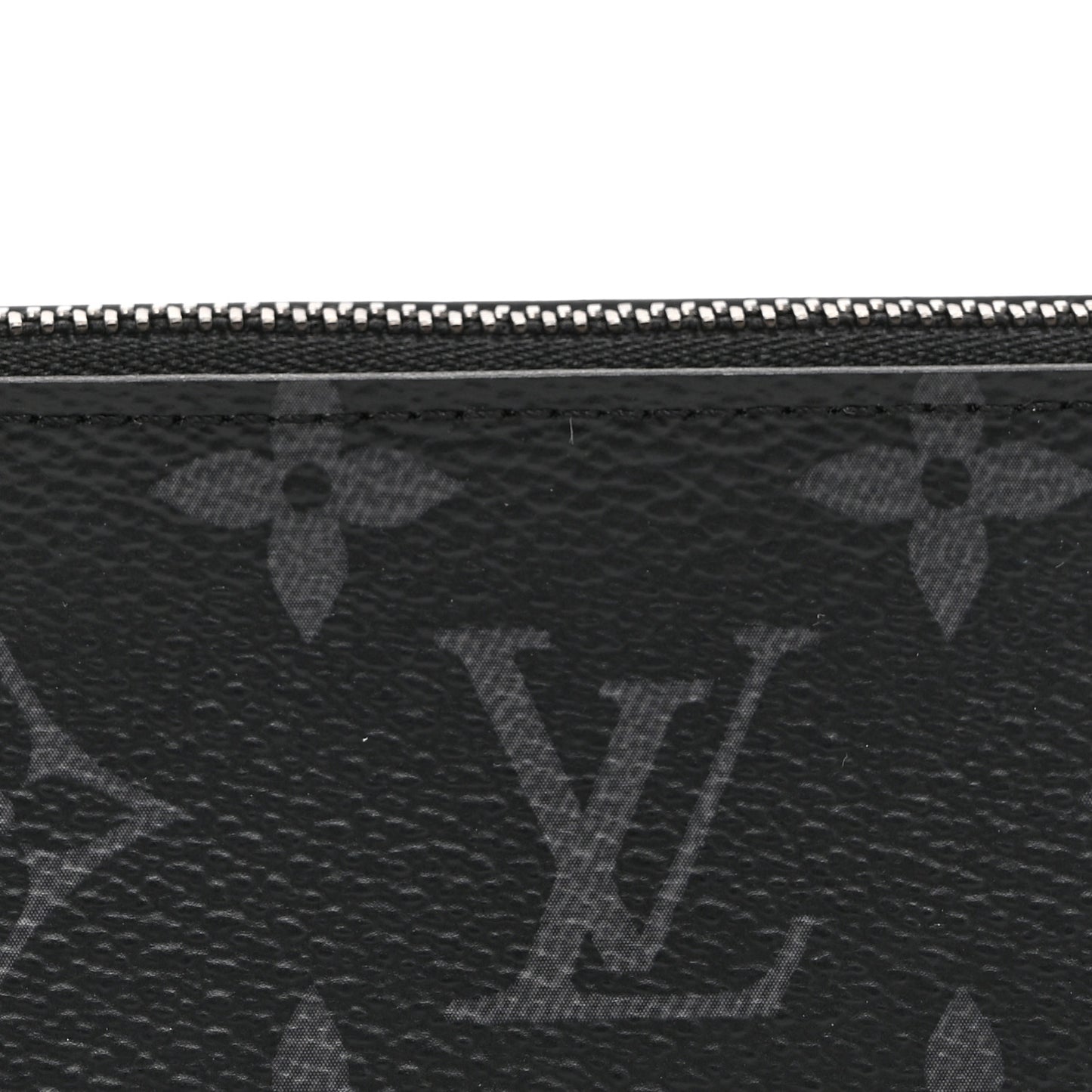 Monogram Eclipse Elizabeth Pencil Pouch Black
