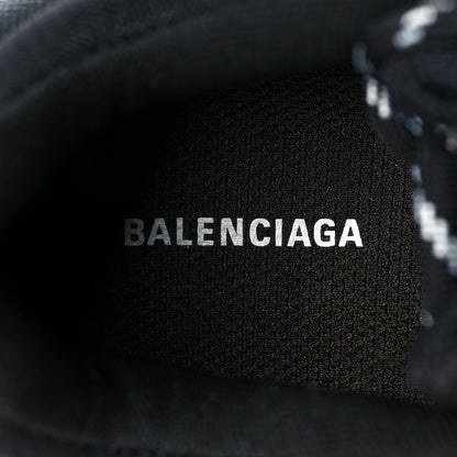 Balenciaga Fabric Mesh Clear Sole Womens Triple S Sneakers 37 Black Pink Neon 6 of 6