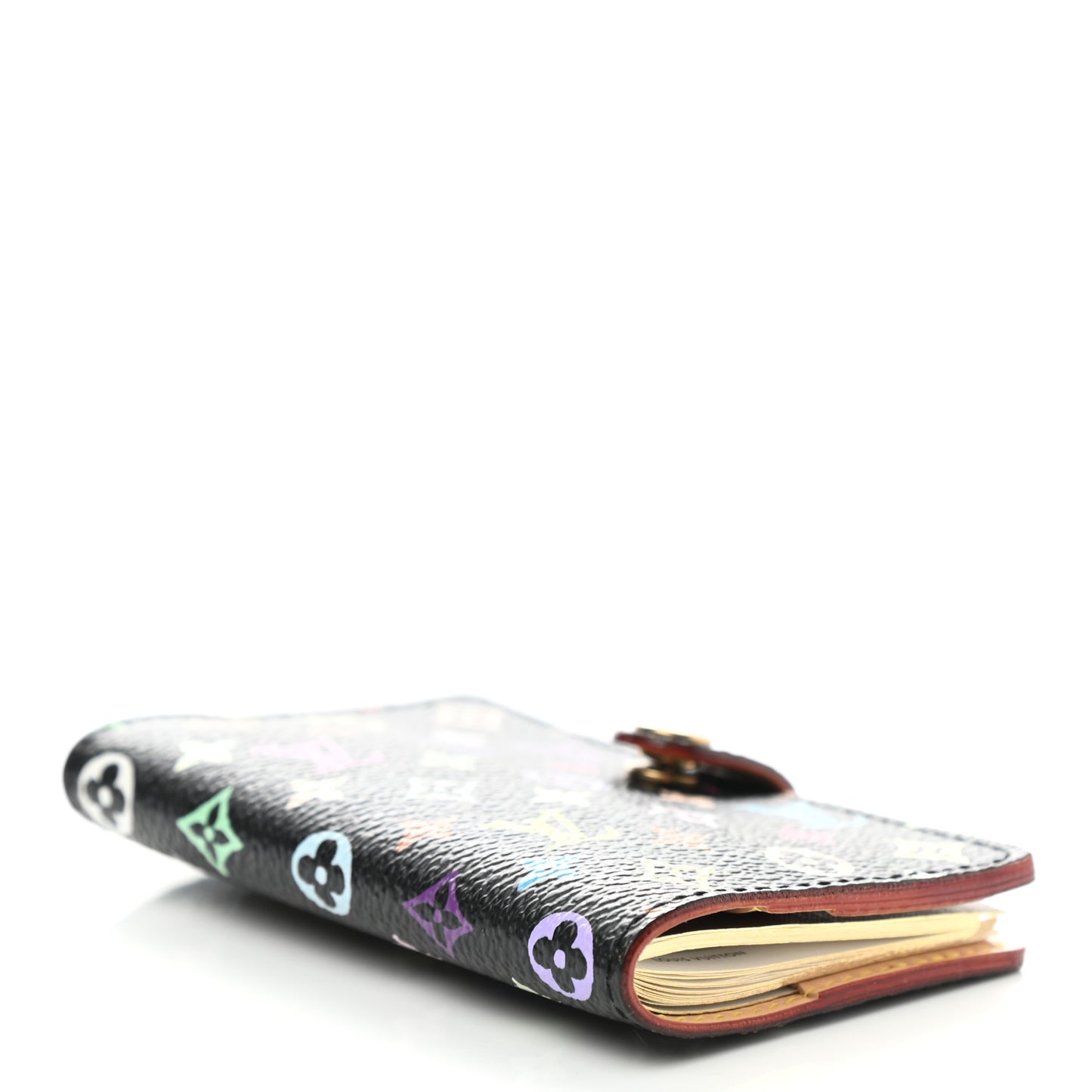 Monogram Multicolor Carnet de Bal Mini Agenda Cover Black