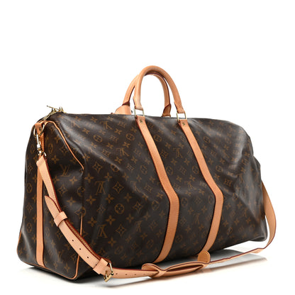 Louis Vuitton Monogram Keepall Bandouliere 55 4 of 18