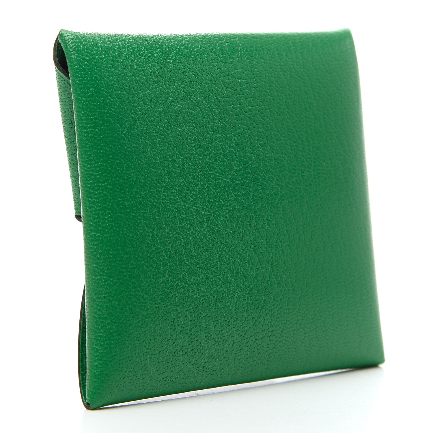 Hermes Chevre Chamkila Bastia Coin Purse Bamboo 3 of 7