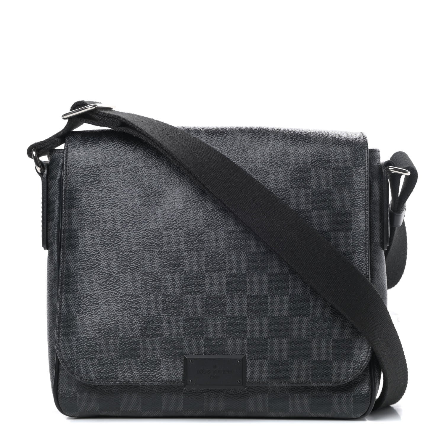 Louis Vuitton Damier Graphite District PM 1 of 11