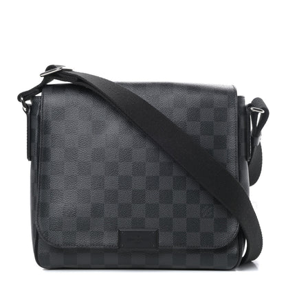 Louis Vuitton Damier Graphite District PM 1 of 11