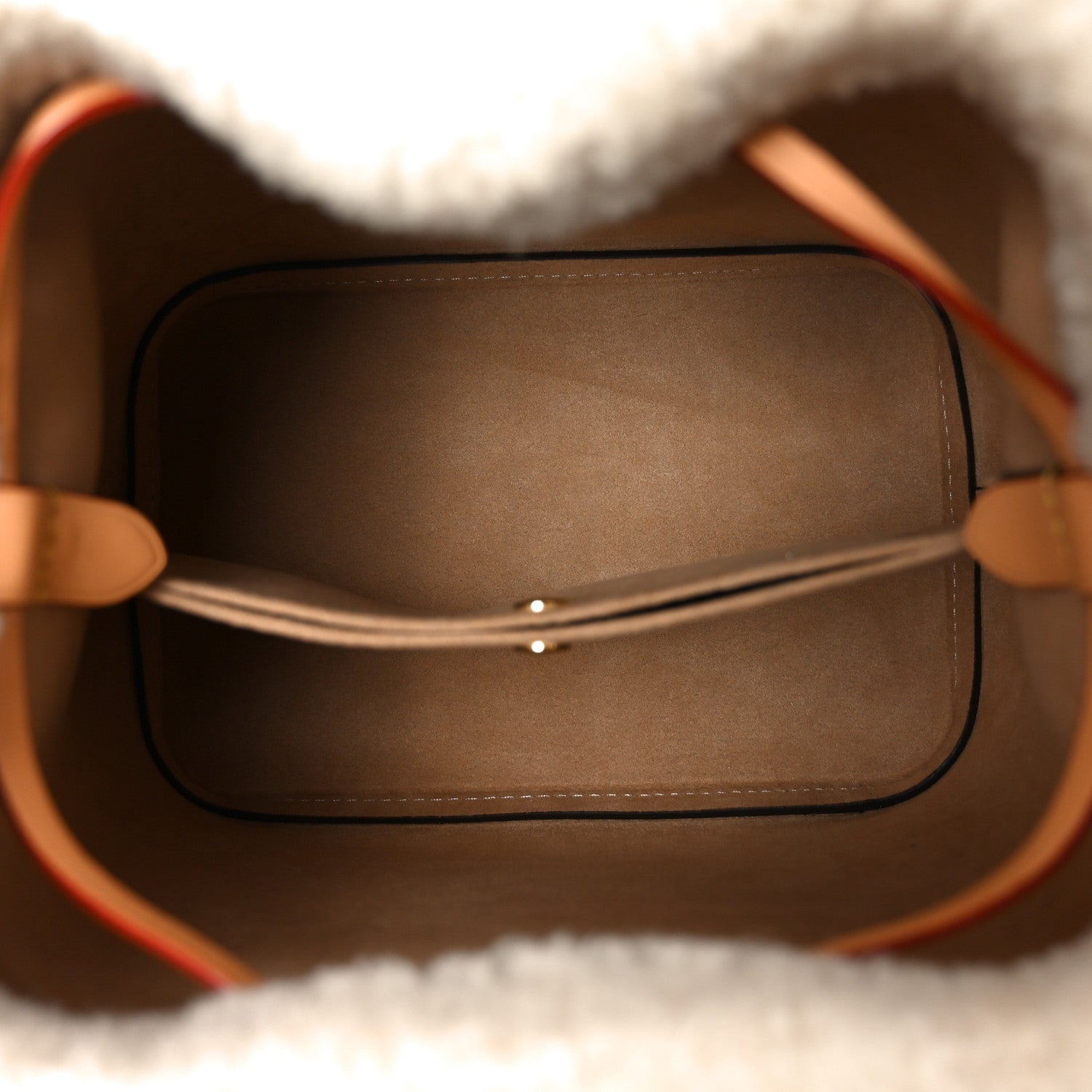 Louis Vuitton Monogram Shearling Cozygram Neonoe BB 1818522