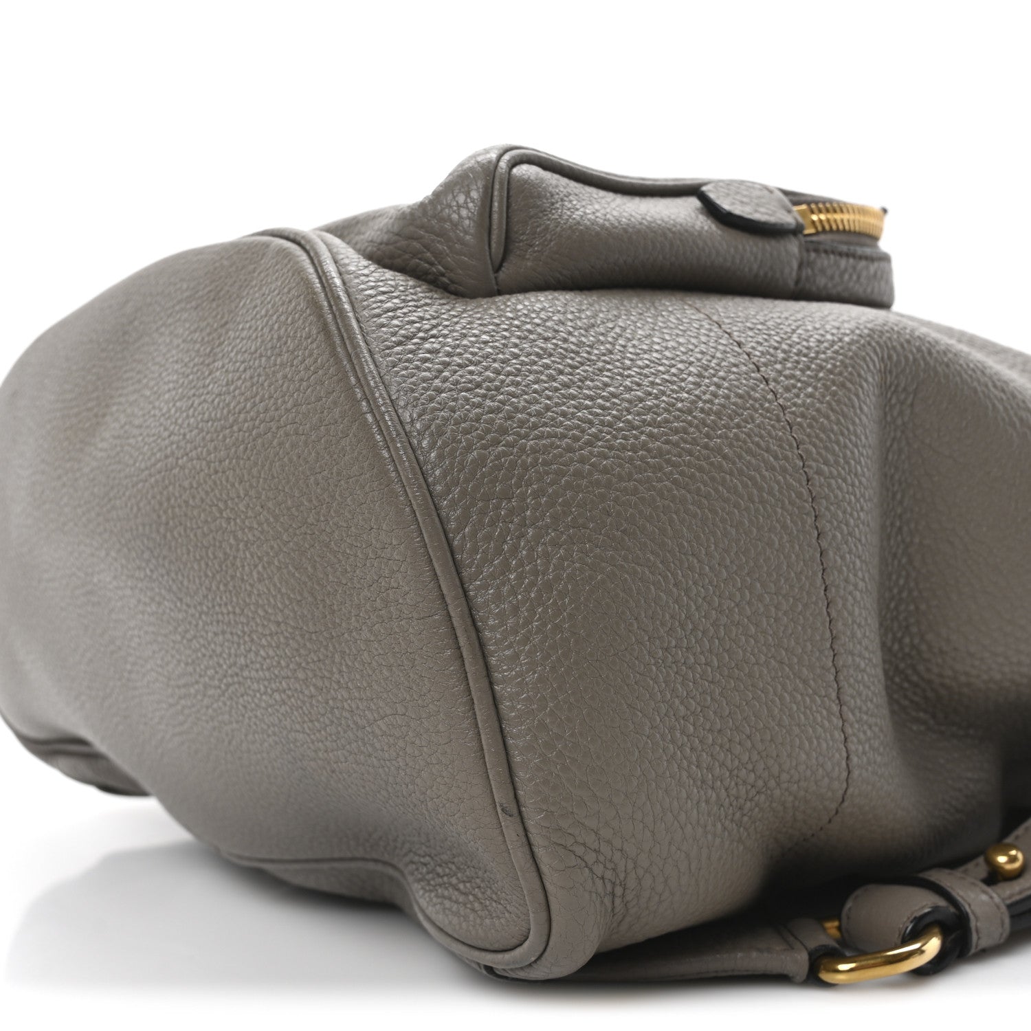Prada Vitello Daino Backpack Argilla 9 of 9