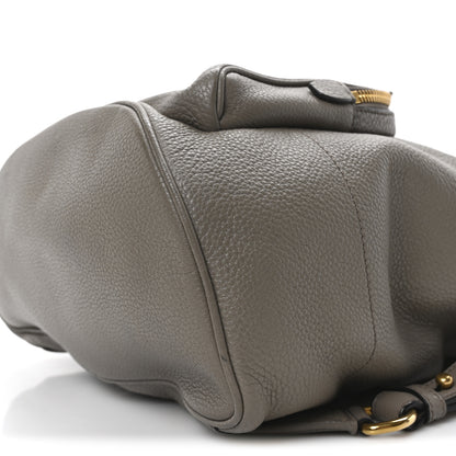 Prada Vitello Daino Backpack Argilla 9 of 9