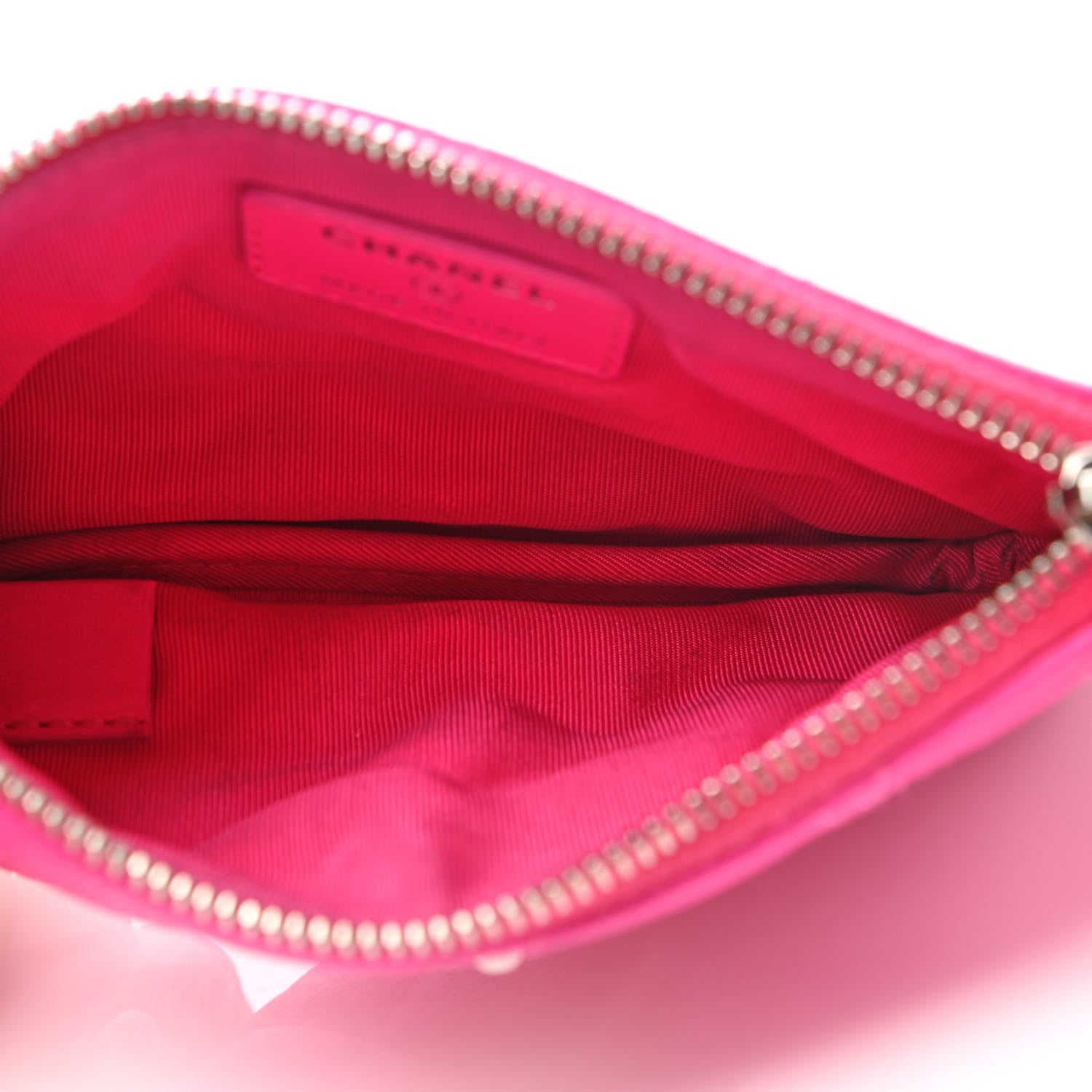 Chanel Goatskin Quilted Small Reissue Cosmetic Case Pink 5 of 8
