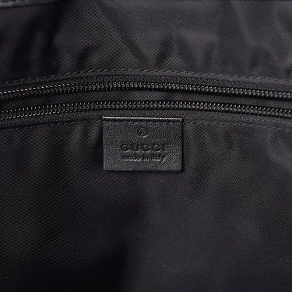 Gucci GG Supreme Monogram Tote Black Grey 5 of 8