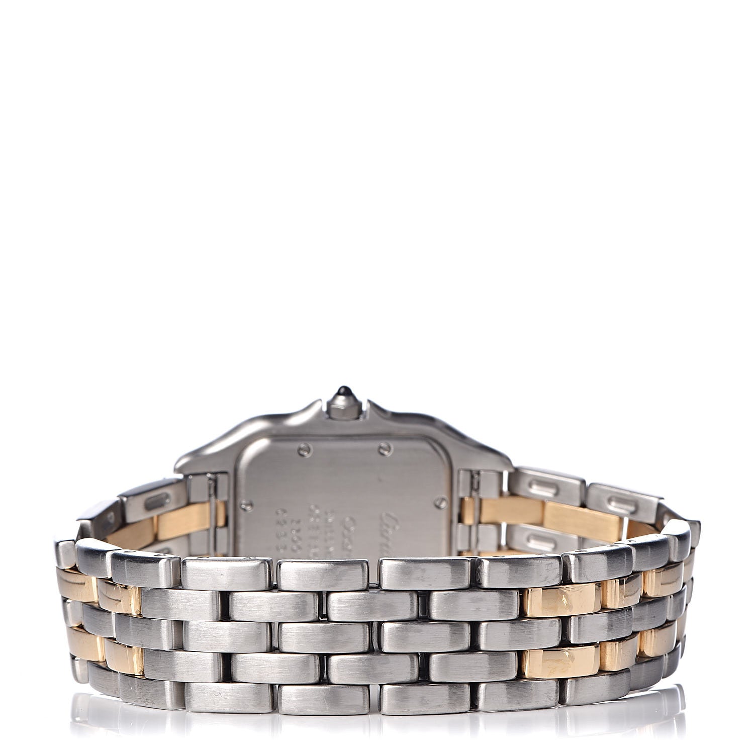 Cartier Stainless Steel 18K Yellow Gold 27mm Panthere Quartz Watch 4 of 6