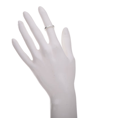 Tiffany Sterling Silver Notes Narrow Ring 48 4.25 2 of 8