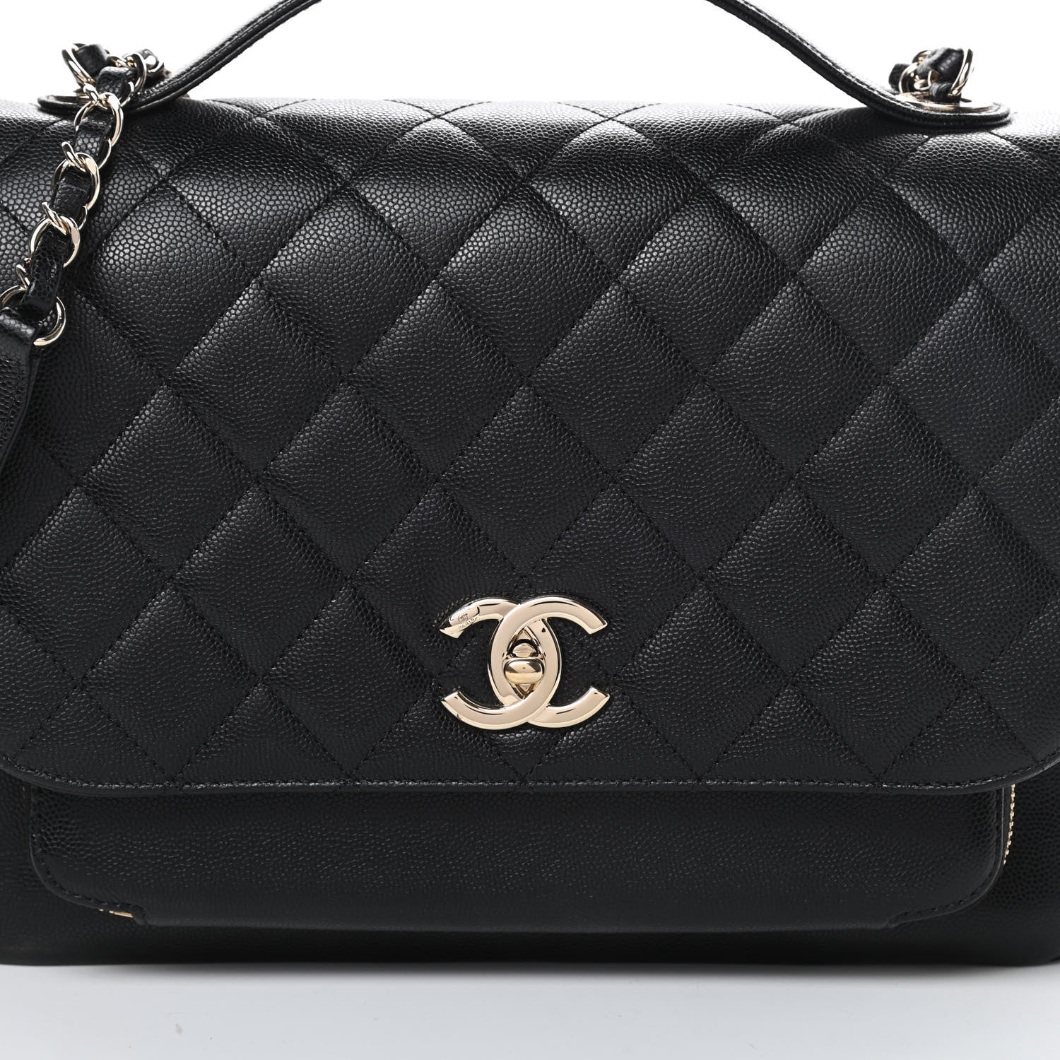 Chanel Caviar Quilted Large Business Affinity Flap Black 8 of 11