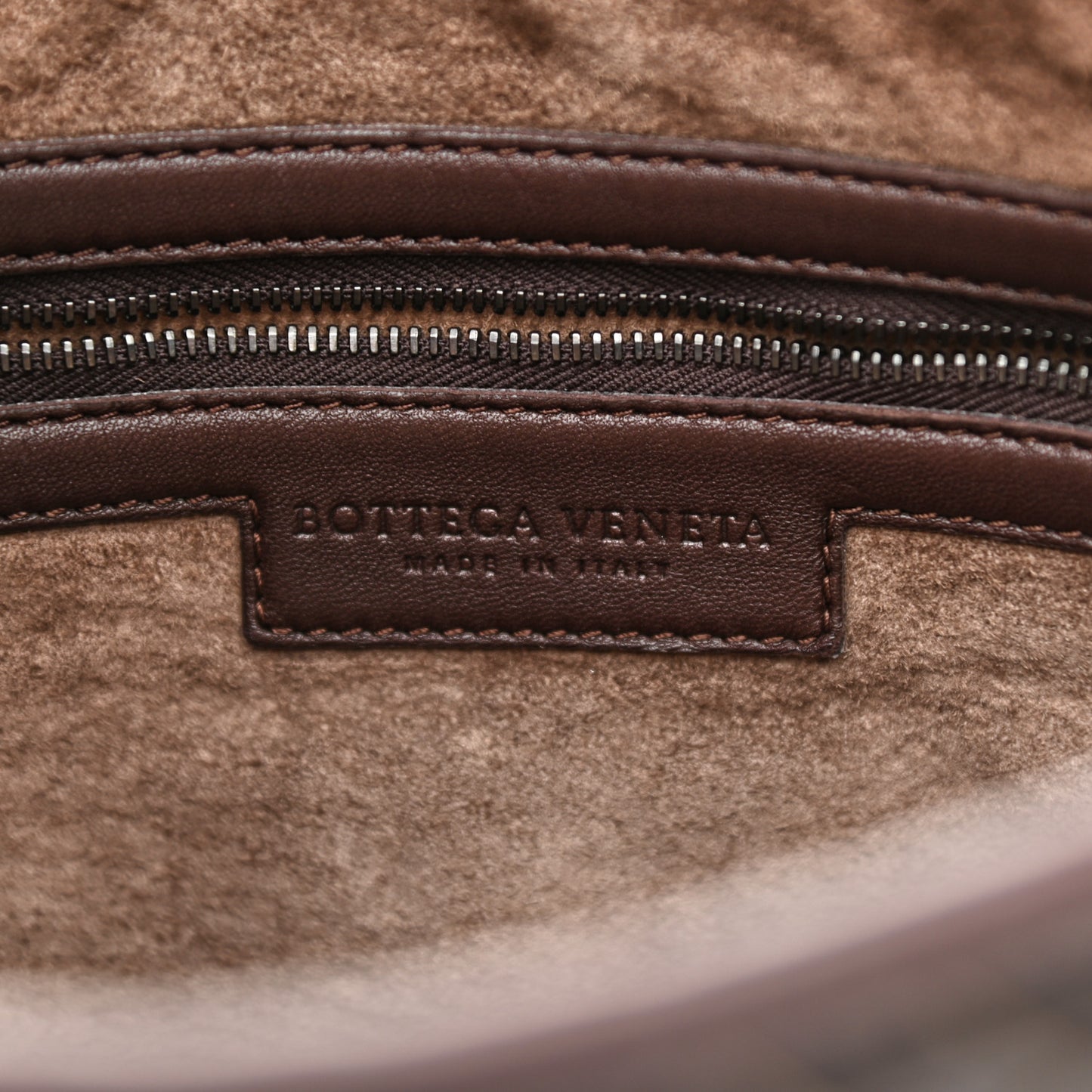 Nappa Intrecciato Large Veneta Hobo Ebano