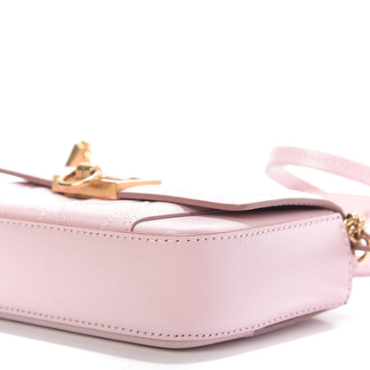 Givenchy Goatskin Quilted Mini Pocket GV3 Convertible Bag Pale Pink 7 of 9