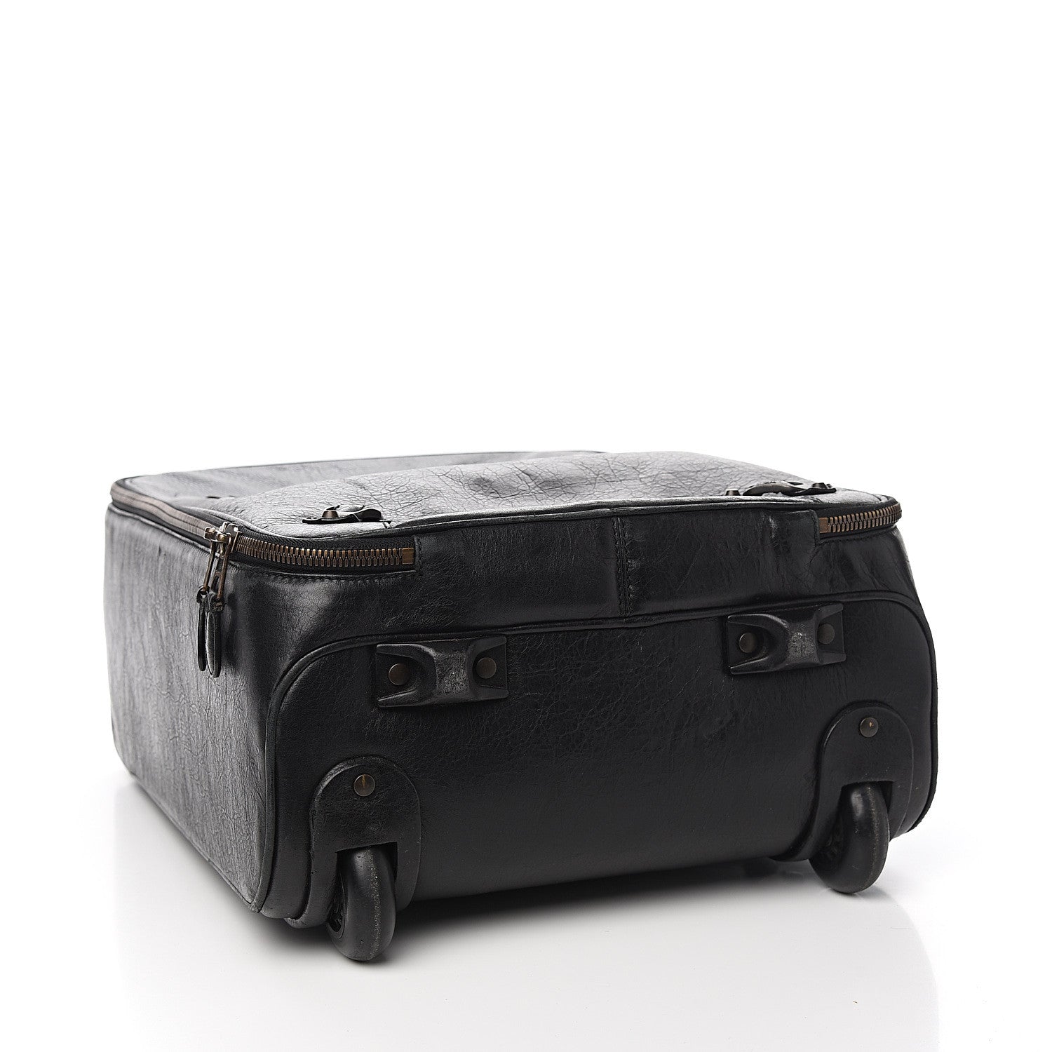 Balenciaga Agneau Classic Hardware Voyage Carry On Trolley Black 3 of 10