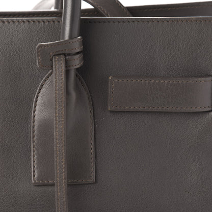 Saint Laurent Calfskin Small Sac De Jour Fog 13 of 14