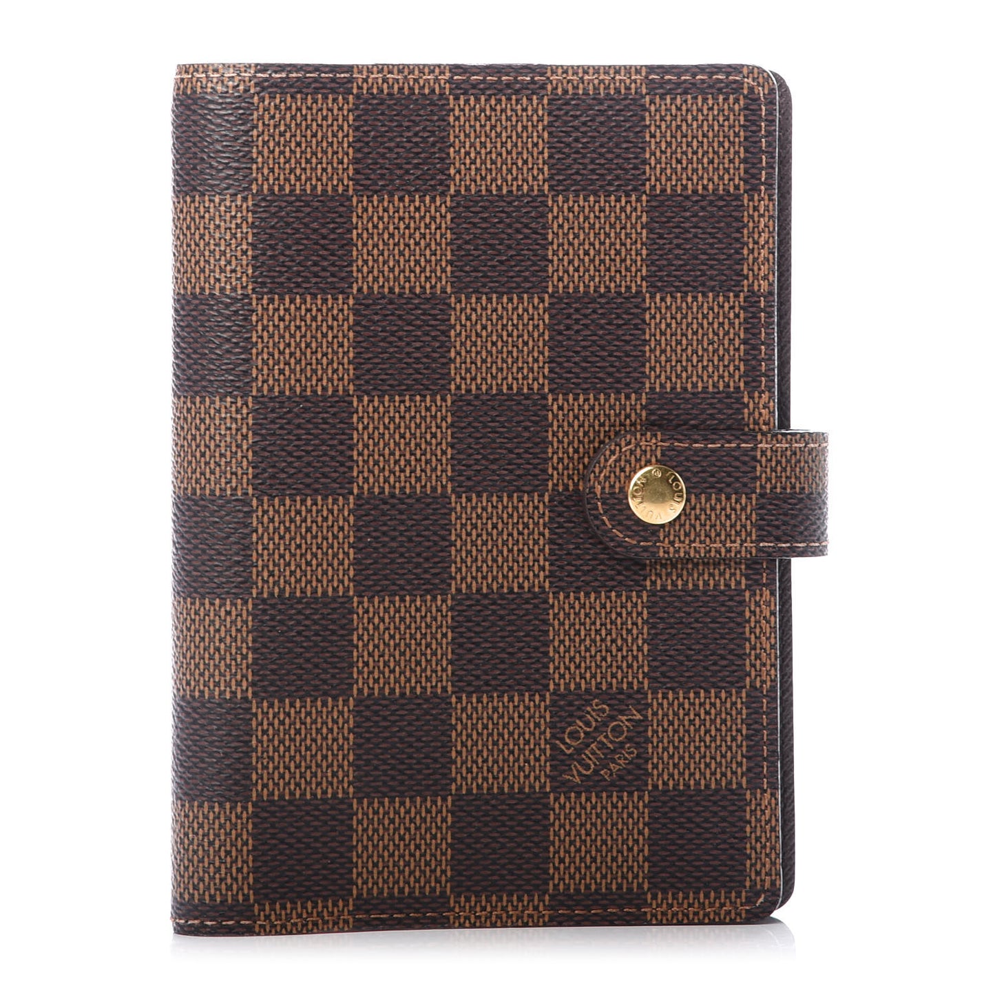 Damier Ebene Small Ring Agenda Cover
