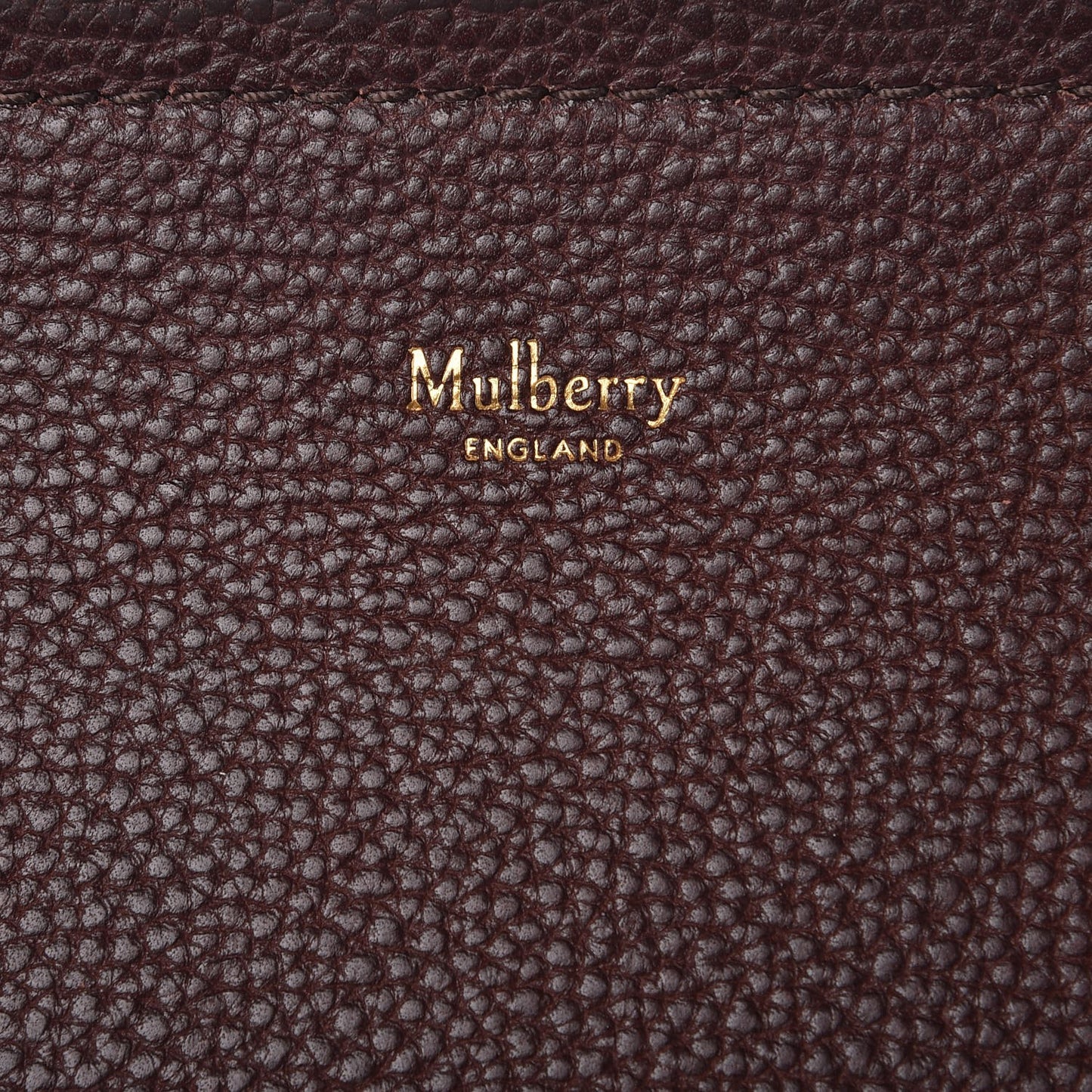 Natural Grain Leather Amberley Satchel Oxblood