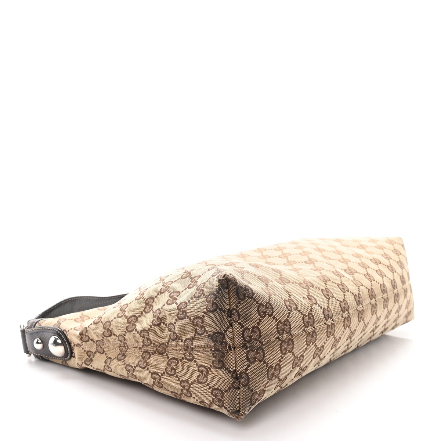 Monogram Medium Icon Bit Hobo Dark Brown