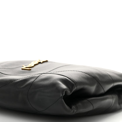 Saint Laurent Lambskin Matelasse Monogram Medium Jamie 4.3 Pochon Black 11 of 12