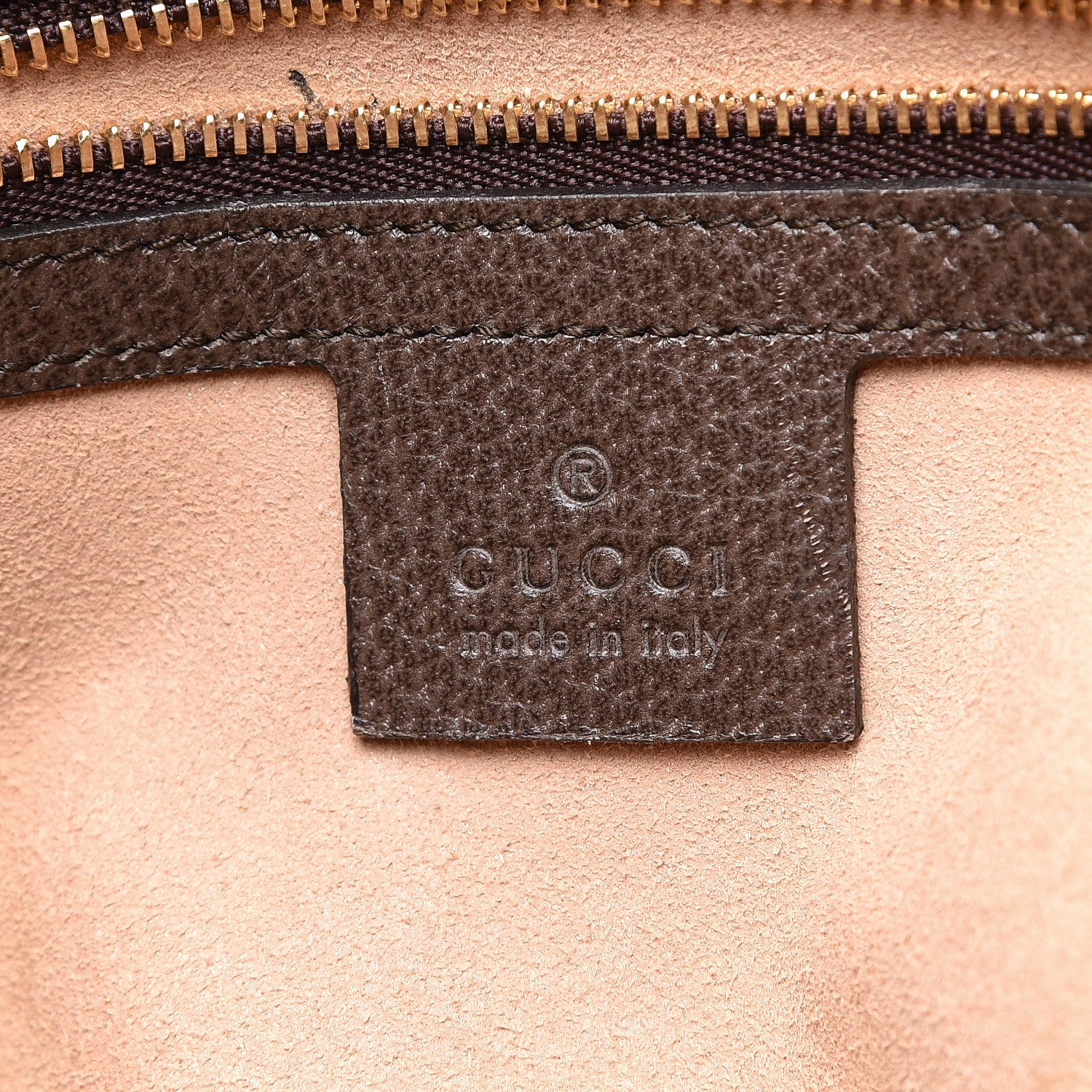 Gucci GG Supreme Monogram Web Medium Ophidia Top Handle Dome Bag Brown 5 of 12