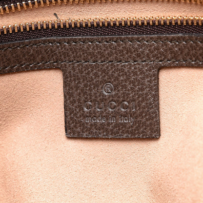 Gucci GG Supreme Monogram Web Medium Ophidia Top Handle Dome Bag Brown 5 of 12