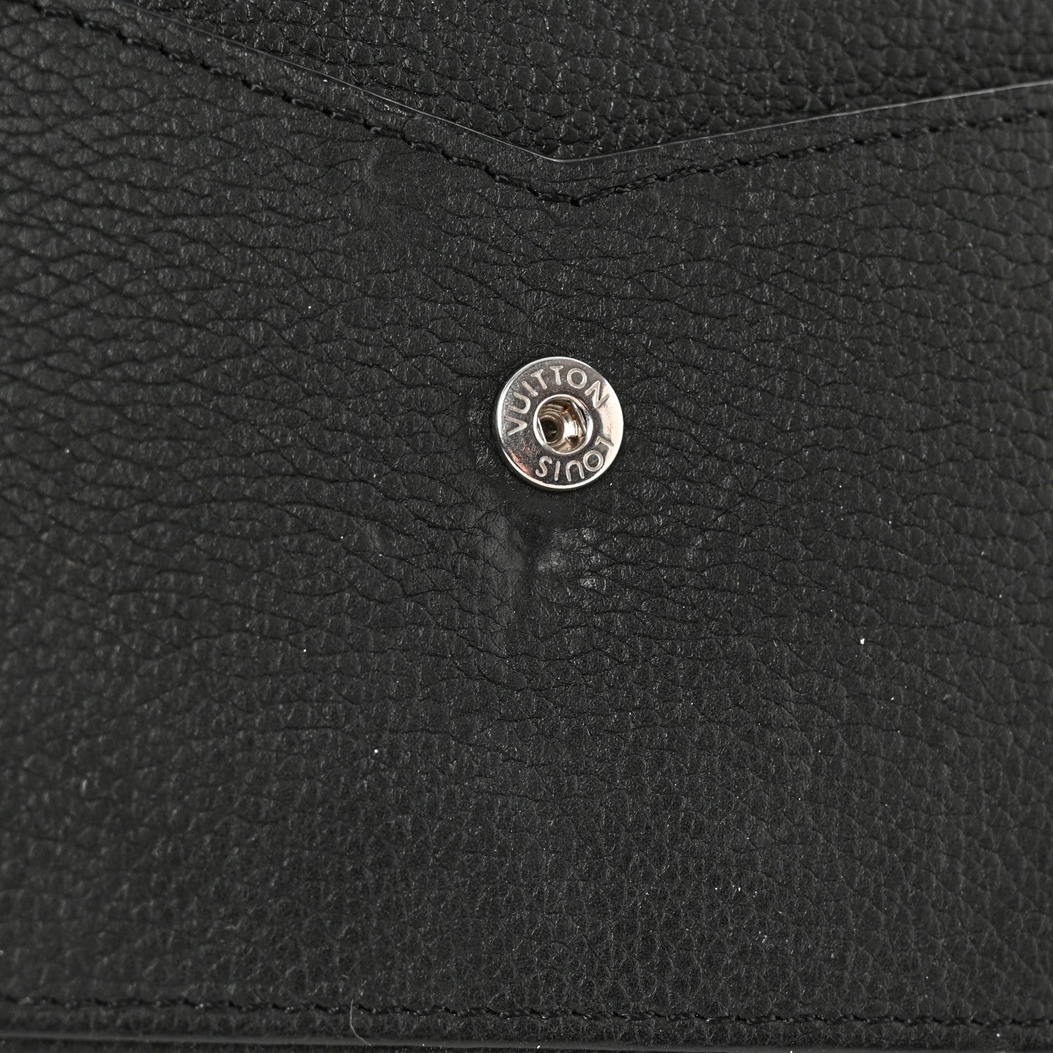 Louis Vuitton Soft Calfskin My Lockme Wallet Black 7 of 9