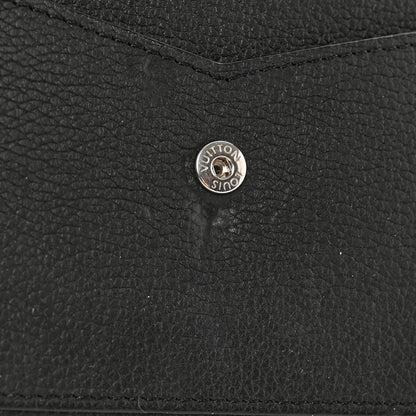 Louis Vuitton Soft Calfskin My Lockme Wallet Black 7 of 9