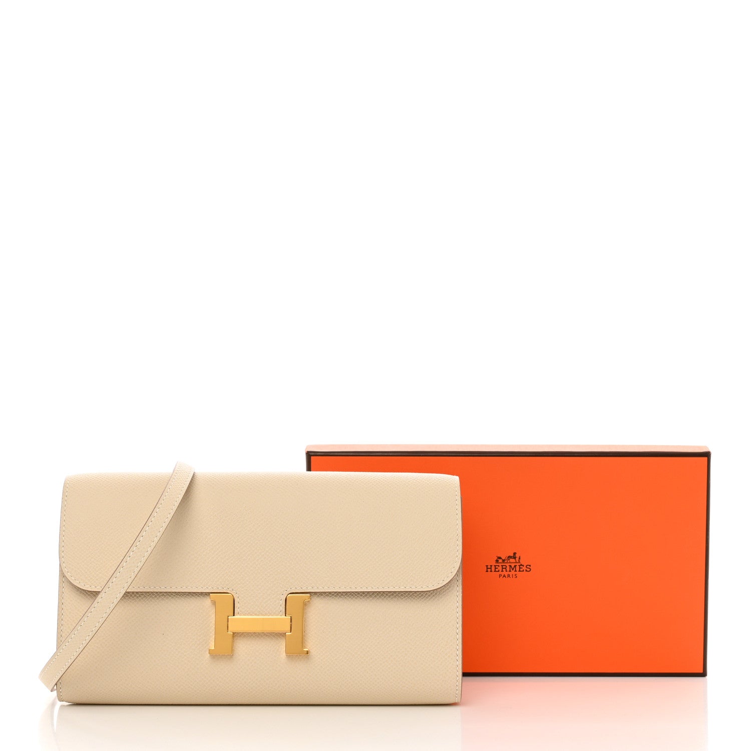 Hermes Epsom Constance Long To Go Wallet Craie 7 of 7
