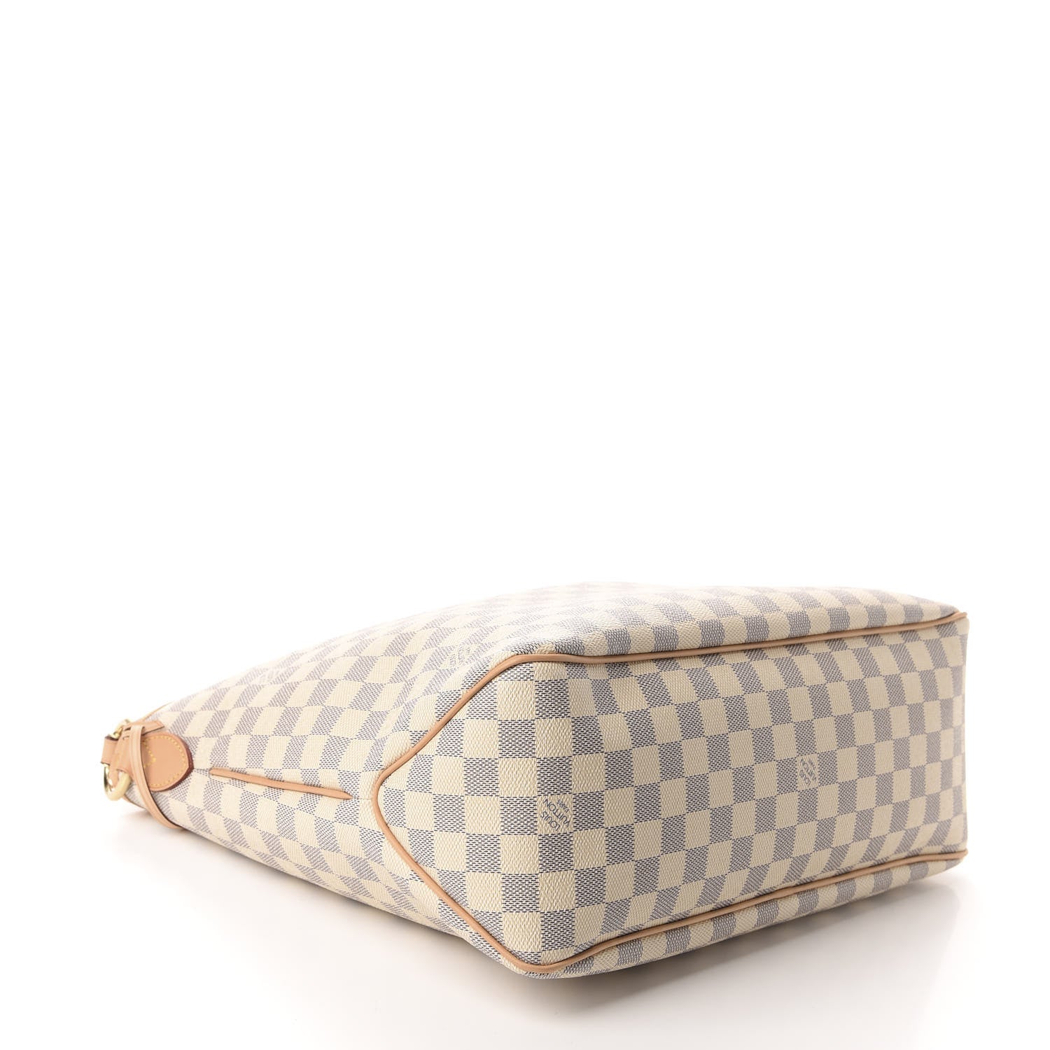 Louis Vuitton Damier Azur Delightful MM Rose Ballerine 4 of 11