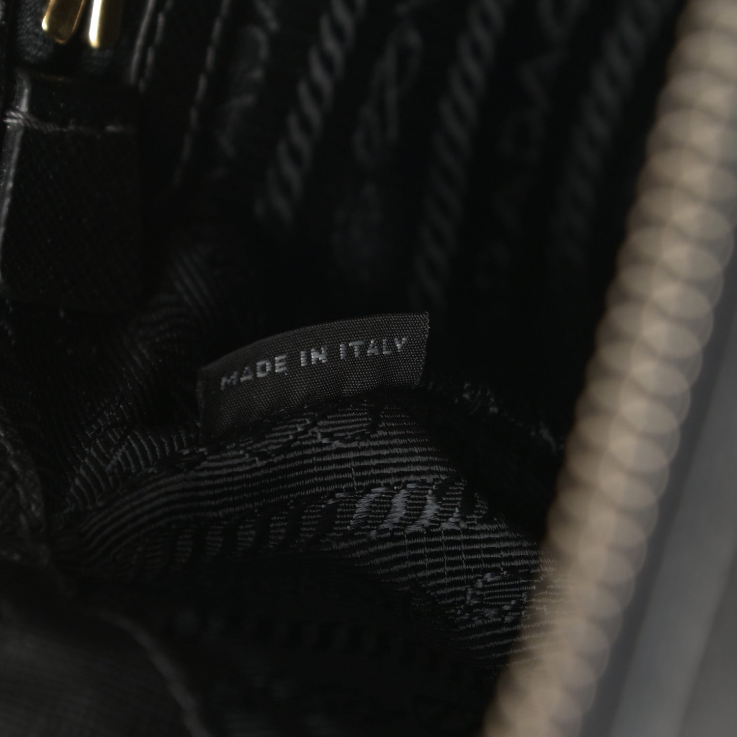 Prada Saffiano Small Galleria Double Zip Tote Black 9 of 21