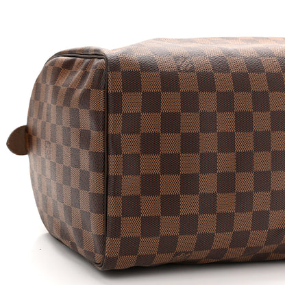 Louis Vuitton Damier Ebene Speedy 30 7 of 9