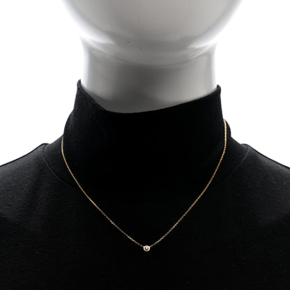 Cartier 18K Yellow Gold Diamond XS D'Amour Pendant Necklace 2 of 4