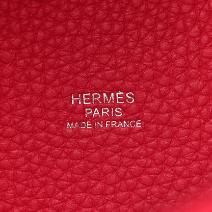 Hermes Taurillon Clemence Picotin Lock 18 PM Rose Extreme 6 of 9