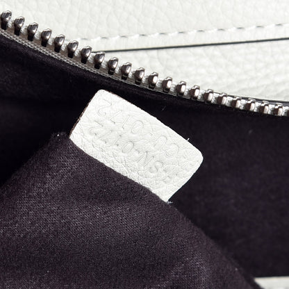 Celine Drummed Calfskin Mini Luggage Lune 7 of 7