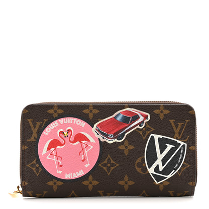 Louis Vuitton Monogram World Tour Zippy Wallet 1 of 10