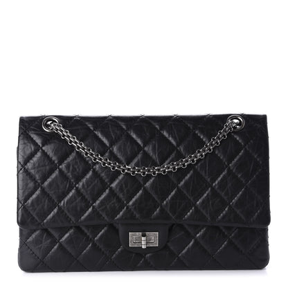 Chanel Aged Calfskin Quilted 2.55 Reissue 226 Flap Black 1 of 10