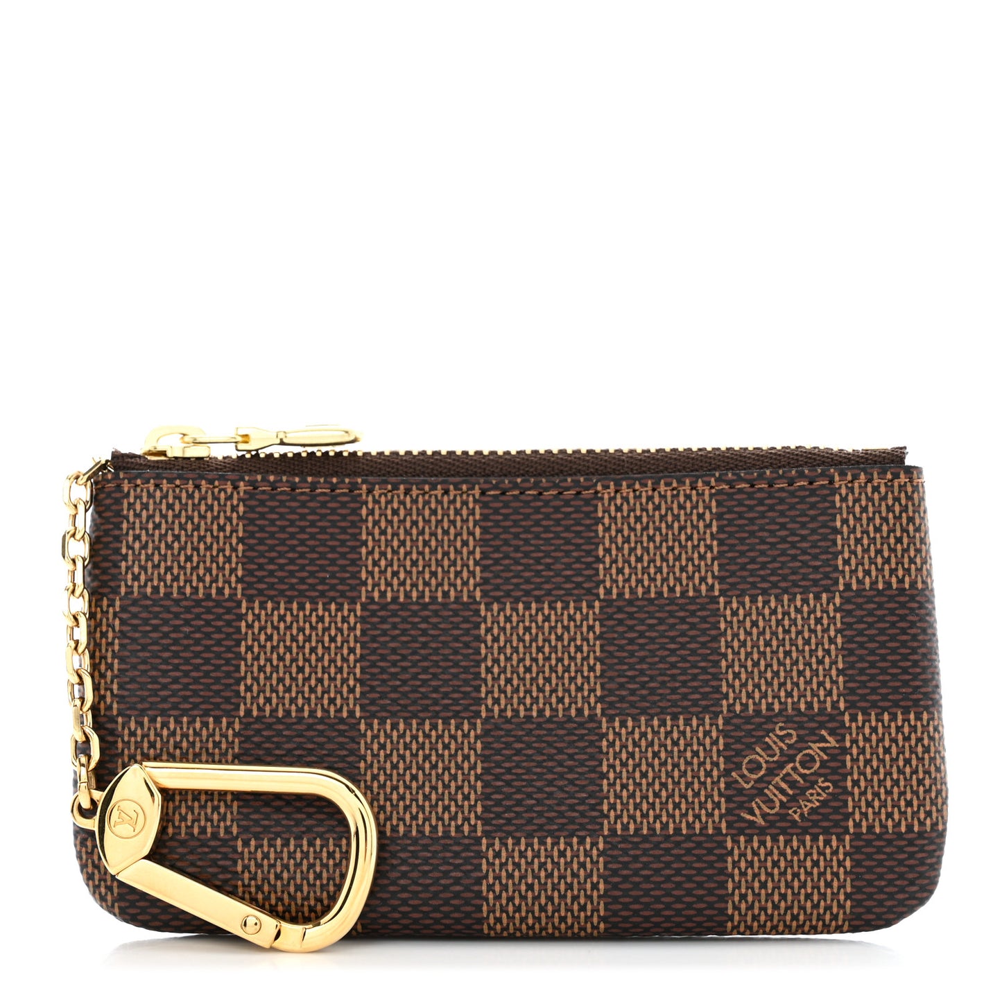 LOUIS VUITTON Damier Ebene Key Pouch