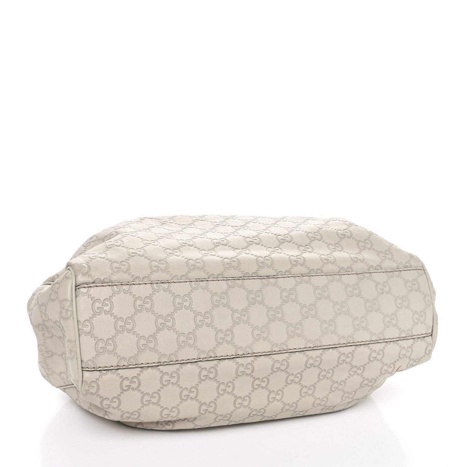 Gucci Guccissima Medium Sukey Tote Mystic White 4 of 10