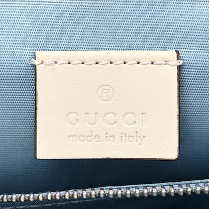 Gucci X SEGA Calfskin GUCCY Stars Mini Dome Shoulder Bag Mystic White Gold 6 of 15