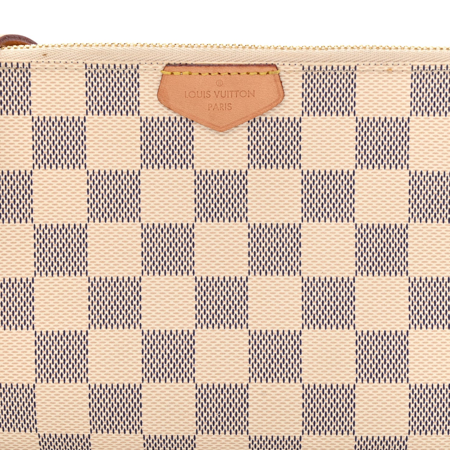 Damier Azur Double Zip Pochette