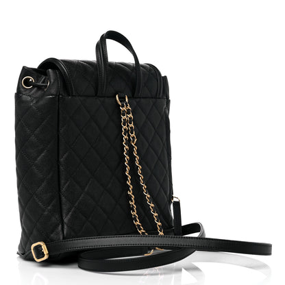 Chanel Caviar Quilted Filigree Backpack Black 3 of 13