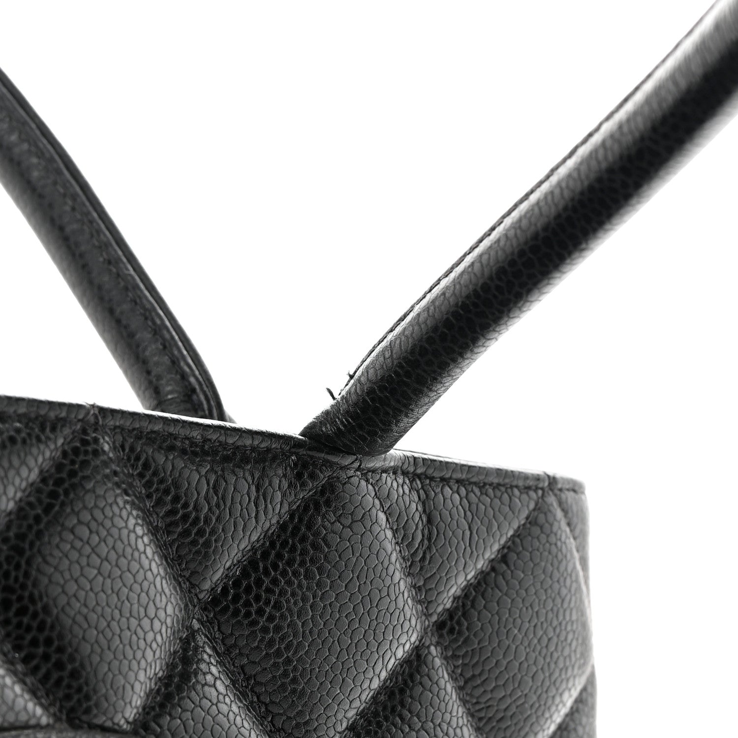Chanel Caviar Quilted Medallion Tote Black 13 of 15
